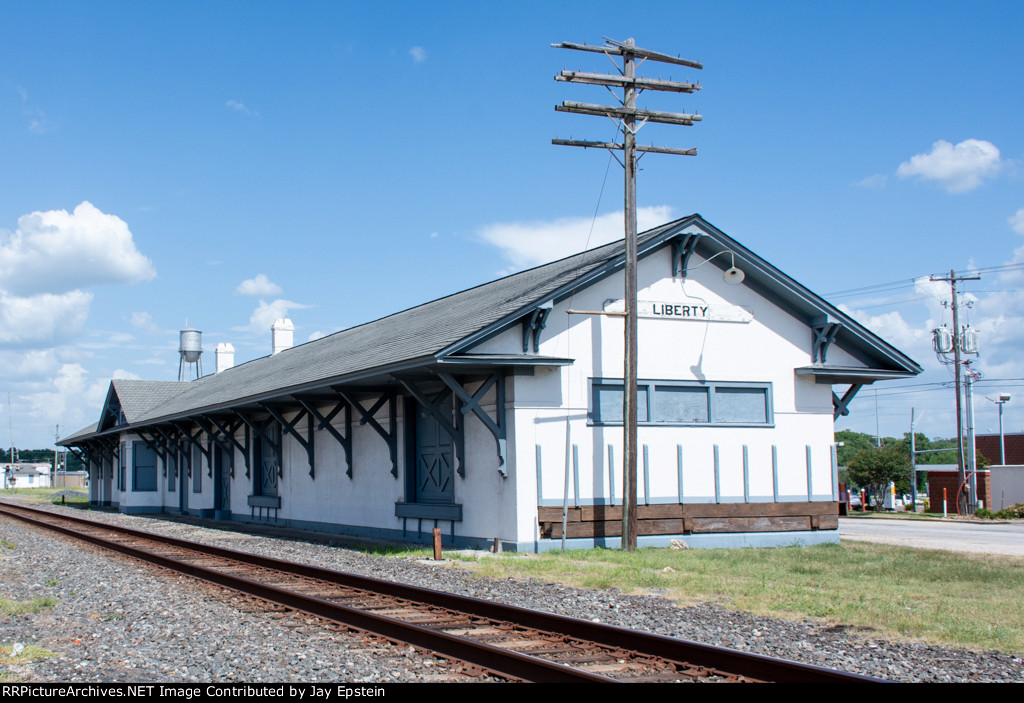 The former SP depot at Liberty 